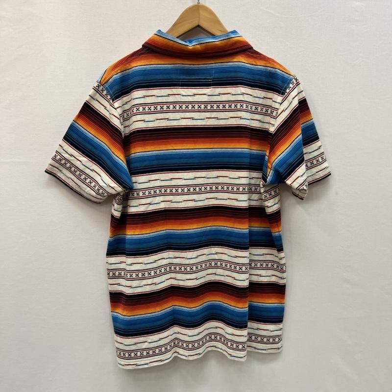 ネイバーフッド NEIGHBORHOOD ポロシャツ 半袖 09ss ネイティブボーダー柄 ポロシャツ L メンズ USED 古着 中古 50164841