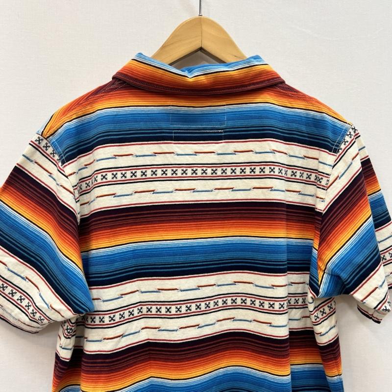 ネイバーフッド NEIGHBORHOOD ポロシャツ 半袖 09ss ネイティブボーダー柄 ポロシャツ L メンズ USED 古着 中古 50164841