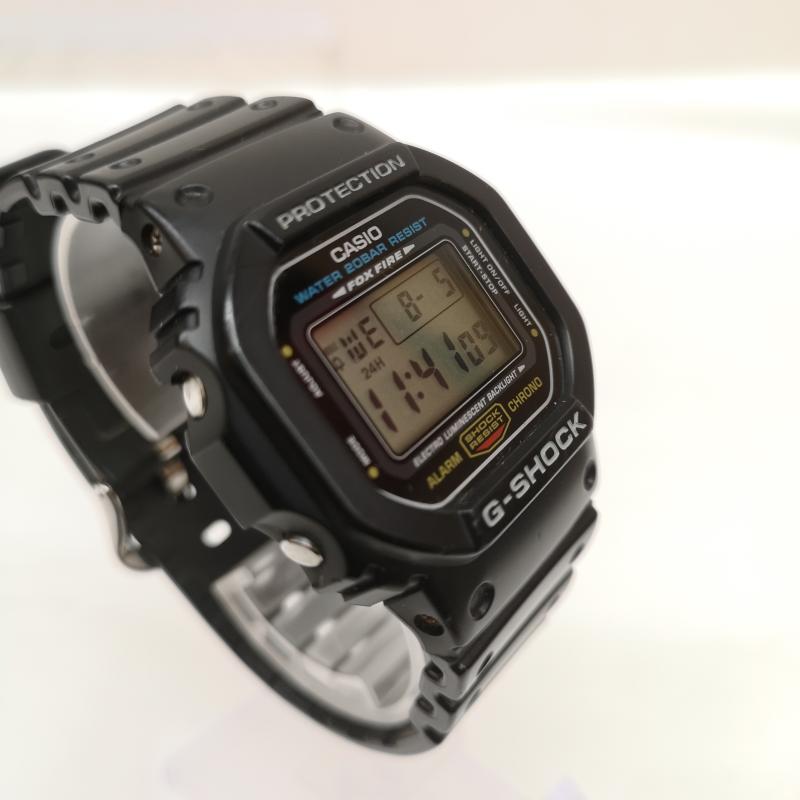 ジーショック G-SHOCK 腕時計 デジタル CASIO DW-5600E-1 FOX FIRE デジタル 腕時計 - 黒 / ブラック / black メンズ USED 古着 中古 50164842