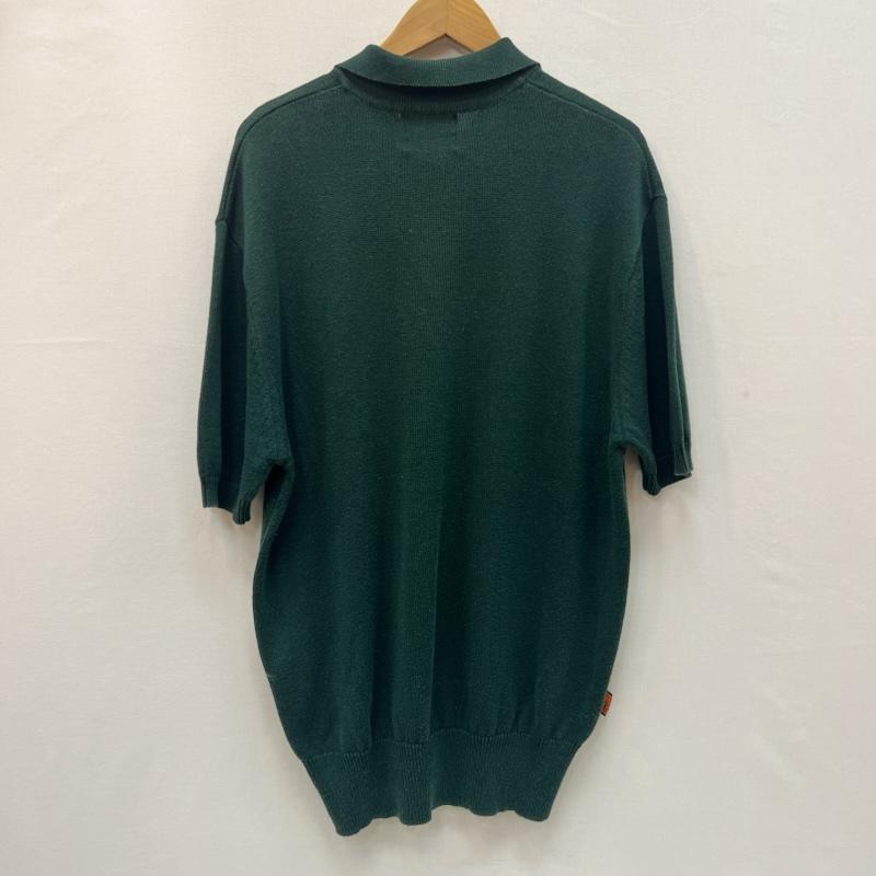 古着 USED ポロシャツ 半袖 FB COUNTY チャーリーブラウン コットンニットポロ L 緑 / グリーン / green メンズ USED 古着 中古 50164844