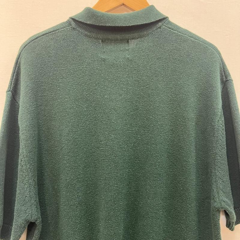 古着 USED ポロシャツ 半袖 FB COUNTY チャーリーブラウン コットンニットポロ L 緑 / グリーン / green メンズ USED 古着 中古 50164844