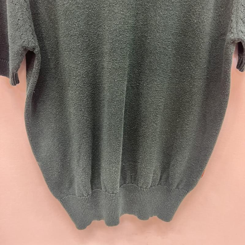 古着 USED ポロシャツ 半袖 FB COUNTY チャーリーブラウン コットンニットポロ L 緑 / グリーン / green メンズ USED 古着 中古 50164844