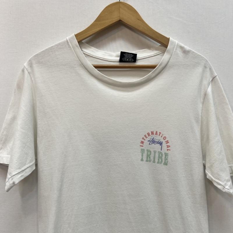 ステューシー STUSSY Tシャツ 半袖 ロゴ プリント Tシャツ S 白 / ホワイト / white メンズ USED 古着 中古 50164853