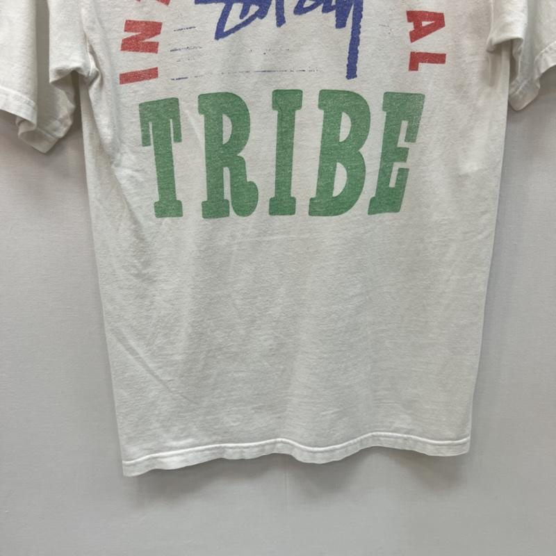 ステューシー STUSSY Tシャツ 半袖 ロゴ プリント Tシャツ S 白 / ホワイト / white メンズ USED 古着 中古 50164853