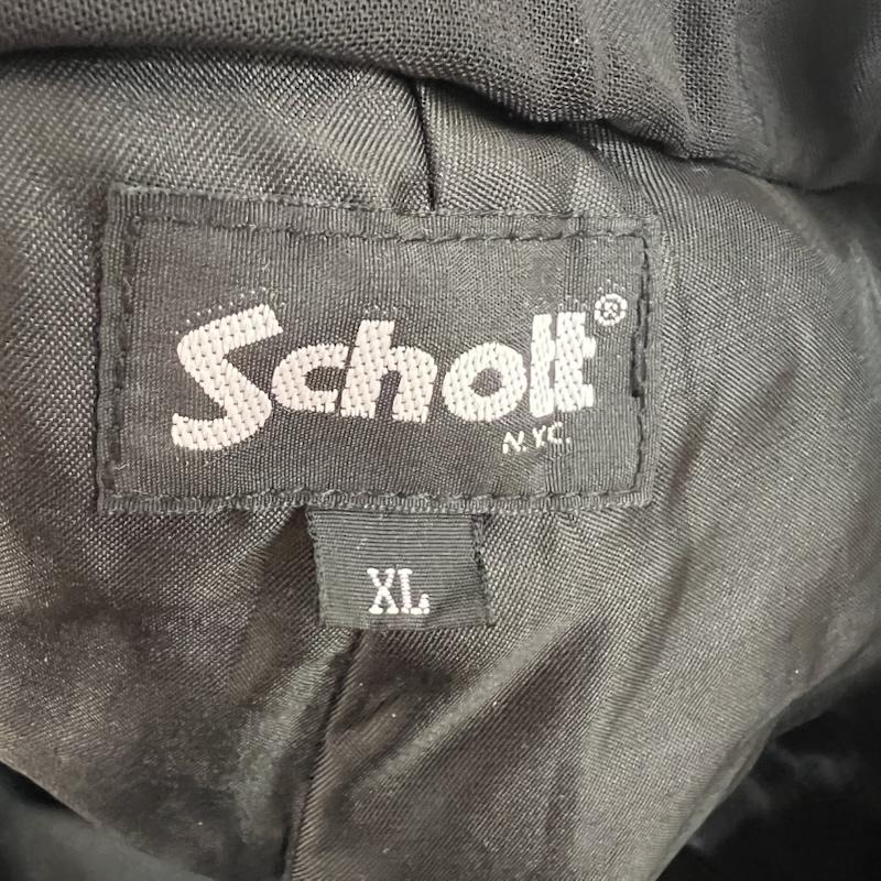 ショット schott ボトムス ボトムス SLUB CHIFFON PANTS スラブ シフォンパンツ 782-3110008 XL 黒 / ブラック / black メンズ USED 古着 中古 50164854