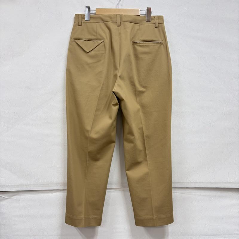 イール EEL パンツ スラックス テーパード 少年パンツ タック 日本製 イージーパンツ Flag Shop Ver スラックス M 無地 ベージュ / ベージュ / beige メンズ USED 古着 中古 50164861