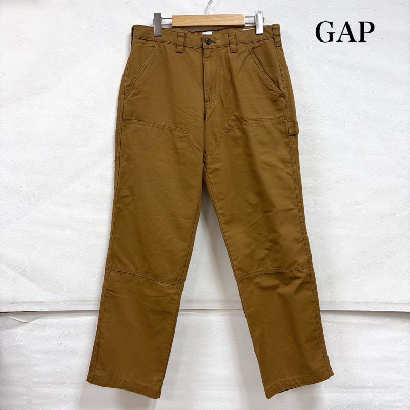 ギャップ GAP パンツ ワークパンツ、ペインターパンツ ペインター ダブルニー カーペンター パンツ ワーク 30インチ 無地 キャメル / キャメル / メンズ USED 古着 中古 50164862
