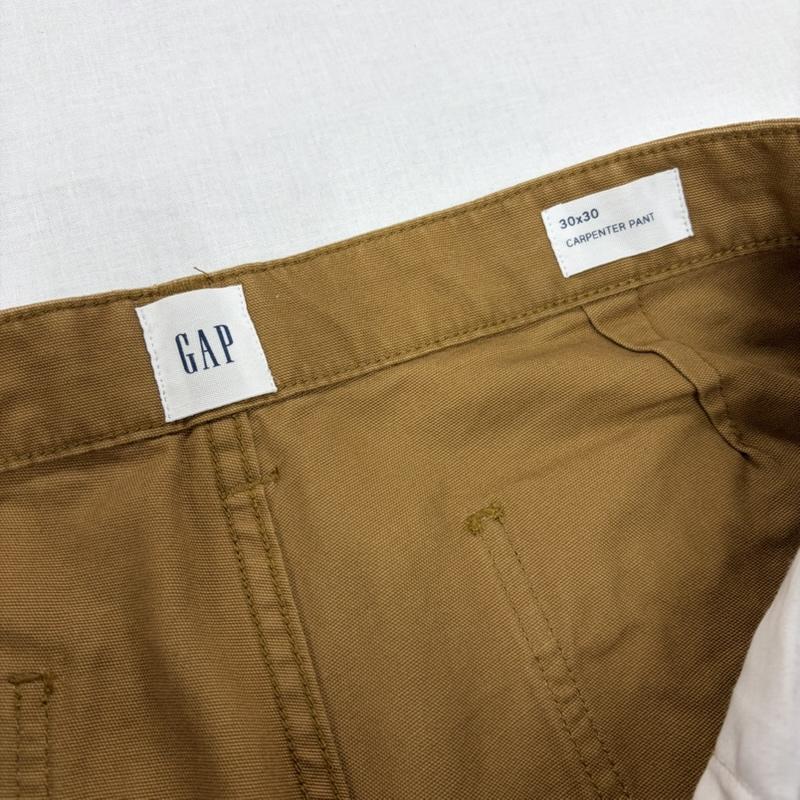 ギャップ GAP パンツ ワークパンツ、ペインターパンツ ペインター ダブルニー カーペンター パンツ ワーク 30インチ 無地 キャメル / キャメル / メンズ USED 古着 中古 50164862