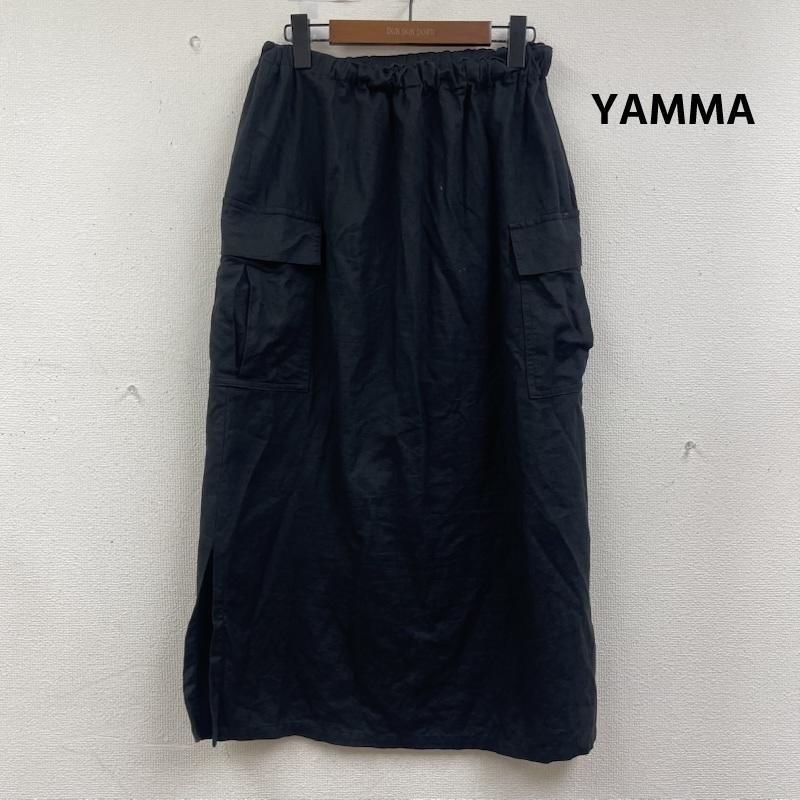 古着 USED スカート ロングスカート 菜 Nahok カーゴ ワーク バルーン スカート 黒 / ブラック / black レディース USED 古着 中古 50164867