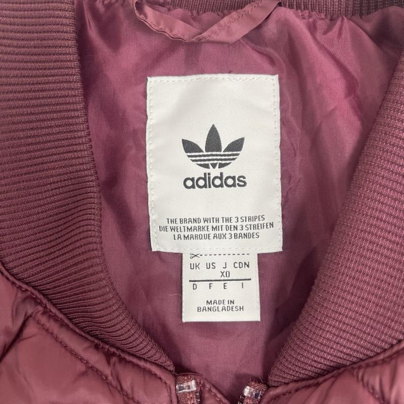 アディダス adidas ジャケット、上着 ジャンパー、ブルゾン ORIGINALS SST QUILTED JACKET ジップアップ キルティング ジャケット XXL えんじ / ワインレッド / dark red メンズ USED 古着 中古 50164868