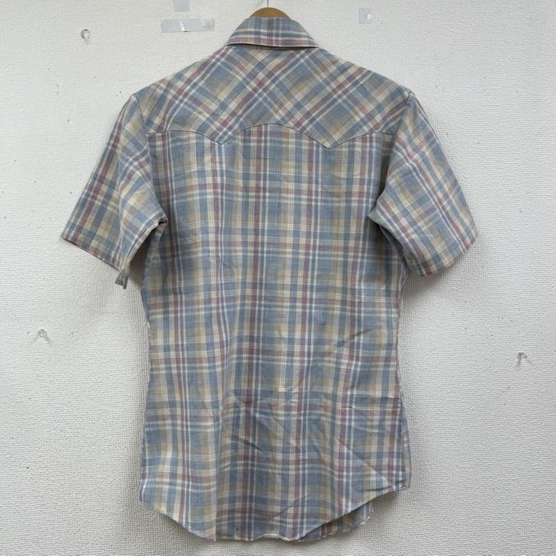 リーバイス Levi s シャツ、ブラウス 半袖 70s 80s ヴィンテージ ボタンアップ チェック 格子柄 シャツ S マルチカラー / マルチカラー / multicolor メンズ USED 古着 中古 50164874