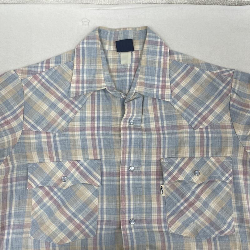 リーバイス Levi s シャツ、ブラウス 半袖 70s 80s ヴィンテージ ボタンアップ チェック 格子柄 シャツ S マルチカラー / マルチカラー / multicolor メンズ USED 古着 中古 50164874