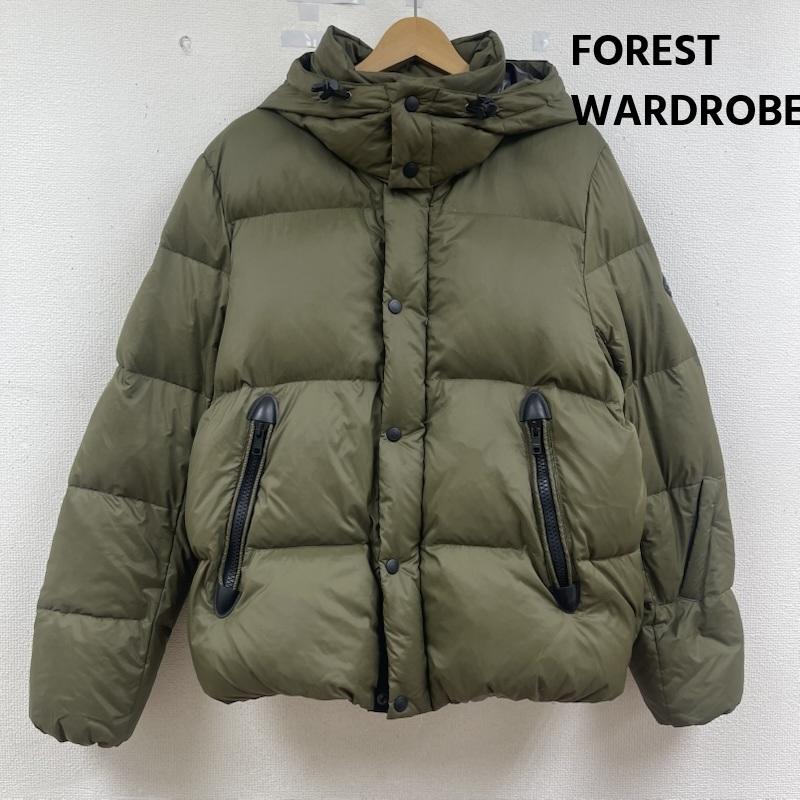 古着 USED ジャケット、上着 ダウンジャケット FOREST WARDROBE ジップアップ ダウンジャケット M カーキ / カーキ / khaki メンズ USED 古着 中古 50164876