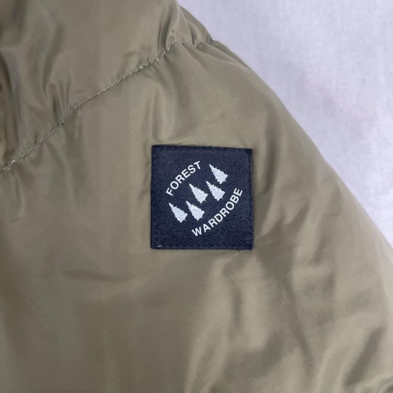 古着 USED ジャケット、上着 ダウンジャケット FOREST WARDROBE ジップアップ ダウンジャケット M カーキ / カーキ / khaki メンズ USED 古着 中古 50164876