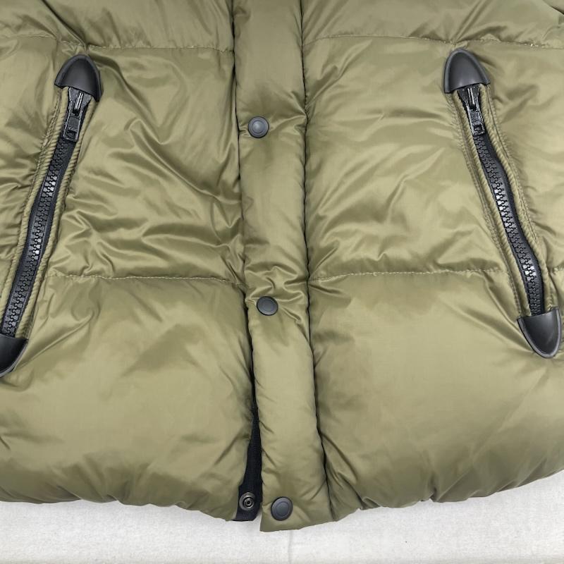 古着 USED ジャケット、上着 ダウンジャケット FOREST WARDROBE ジップアップ ダウンジャケット M カーキ / カーキ / khaki メンズ USED 古着 中古 50164876