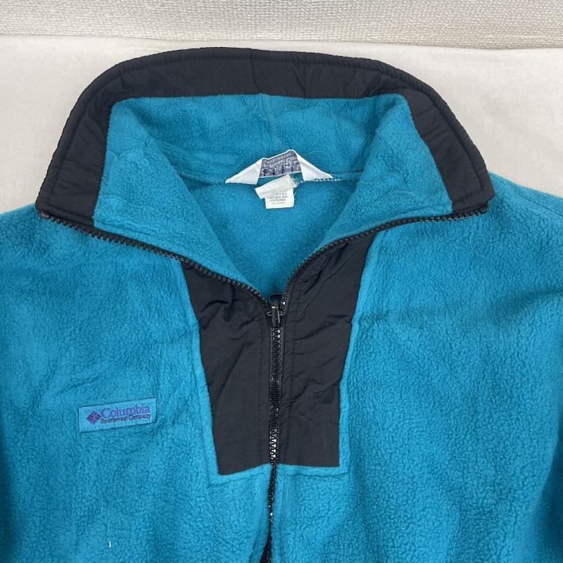 コロンビア Columbia ジャケット、上着 ジャンパー、ブルゾン USA製 90s 三角タグ Bugaboo フリース ジャケット 8902sl524xs M 青 / ブルー / blue レディース USED 古着 中古 50164879