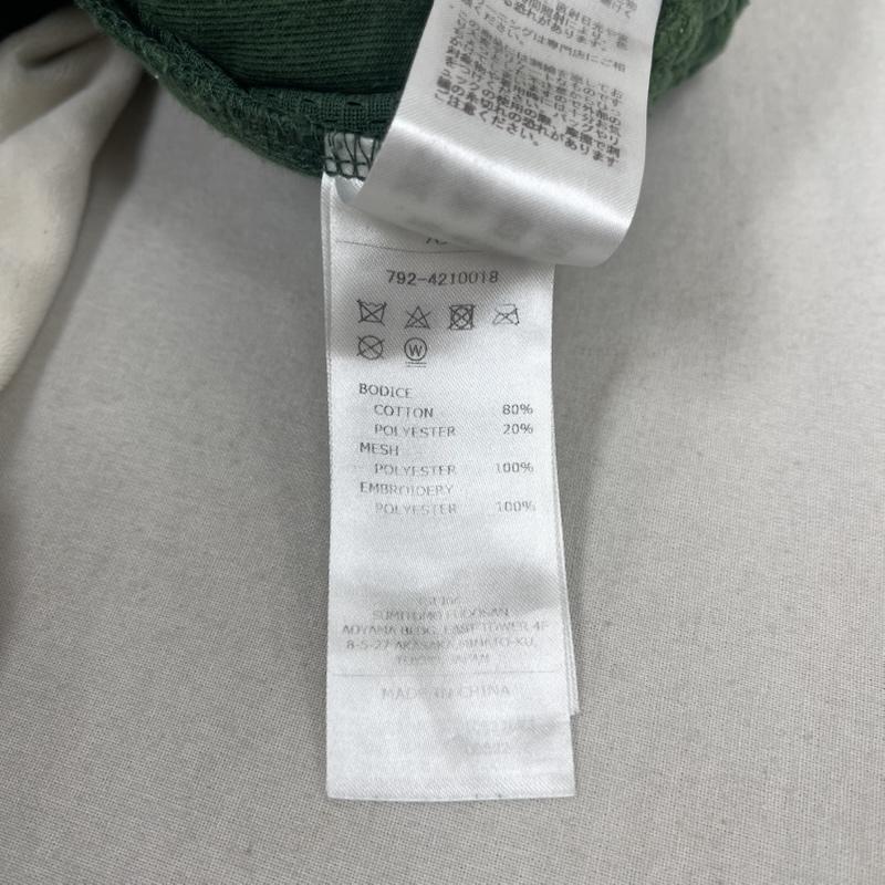 マナスタッシュ MANASTASH パンツ ワークパンツ、ペインターパンツ VELVET TRACK PANTS ベロア トラック パンツ 792-4210018 M 緑 / グリーン / green メンズ USED 古着 中古 50164883