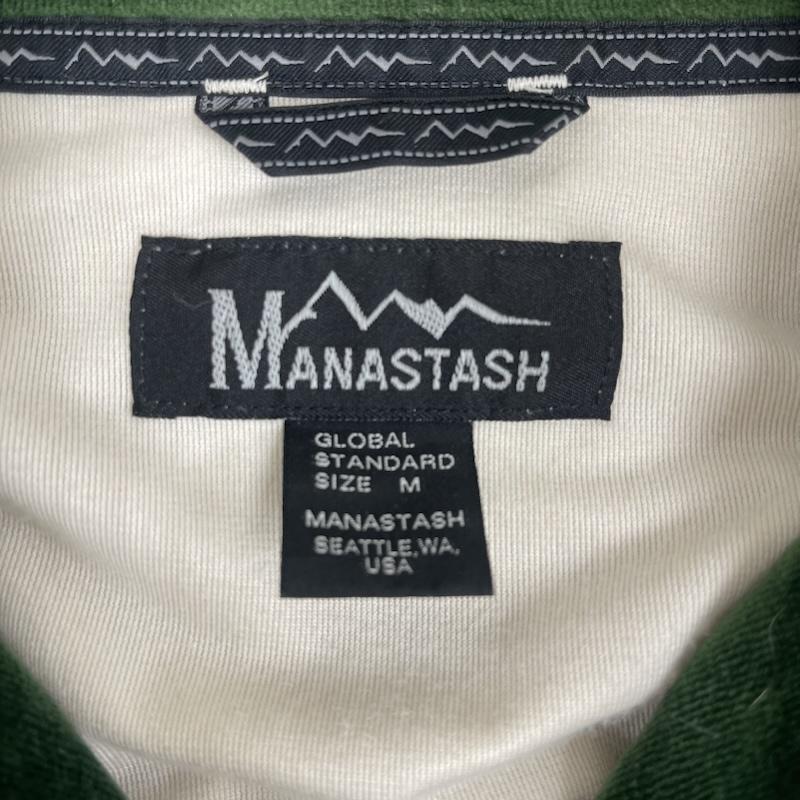 マナスタッシュ MANASTASH パーカー 長袖 VELVET TRACK JACKET ベロア ジップアップ パーカー 7924252013 M 緑 / グリーン / green メンズ USED 古着 中古 50164884