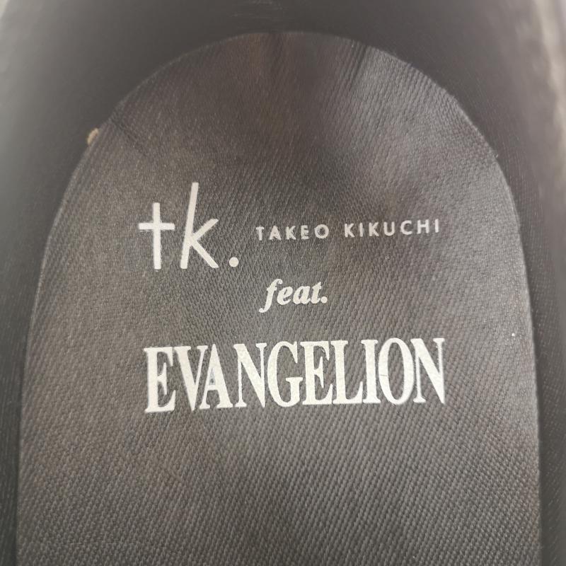 タケオキクチ TAKEO KIKUCHI スニーカー スニーカー SPINGLE MOVE スピングルムーヴ 別注 EVANGELION 初号機モデル スニーカー L 黒 / ブラック / black メンズ USED 古着 中古 50164887