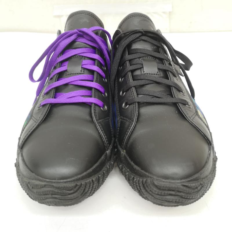 タケオキクチ TAKEO KIKUCHI スニーカー スニーカー SPINGLE MOVE スピングルムーヴ 別注 EVANGELION 初号機モデル スニーカー L 黒 / ブラック / black メンズ USED 古着 中古 50164887