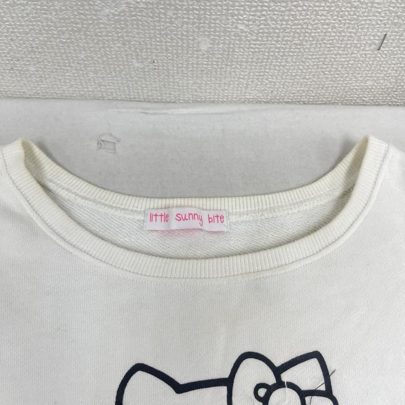 リトルサニーバイト Little sunny bite トレーナー 半袖 日本製 サンリオ ハローキティ コラボ スウェット シャツ Tシャツ S 白 / ホワイト / white メンズ USED 古着 中古 50164888