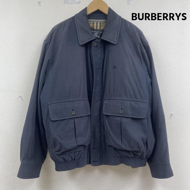 バーバリーズ BURBERRYS ジャケット、上着 ジャンパー、ブルゾン 日本製 スウィングトップ 裏地 ノバチェック ブルゾン bbp75-124-29 紺 / ネイビー / navy メンズ USED 古着 中古 50164889