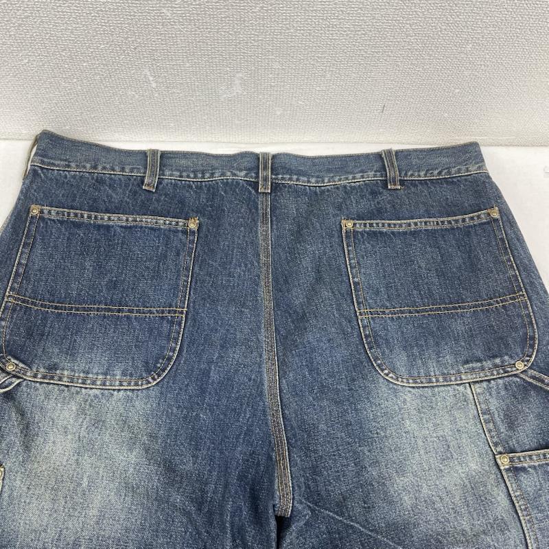 古着 USED パンツ デニム、ジーンズ KAHASEN ダブルニー ペインター ワイド デニム パンツ 38 インディゴ / インディゴ / Indigo メンズ USED 古着 中古 50164896