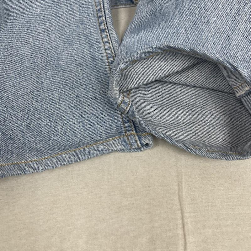 リーバイス Levi s パンツ デニム、ジーンズ USA製 505 ボタン裏 585 ストレート デニム パンツ 33インチ インディゴ / インディゴ / Indigo メンズ USED 古着 中古 50164901