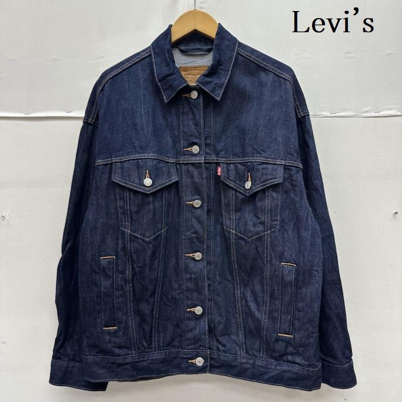リーバイス Levi s ジャケット、上着 ジャンパー、ブルゾン Premium デニム トラッカー ジャケット 濃紺 A3472-0006 S インディゴ / インディゴ / Indigo レディース USED 古着 中古 50164904