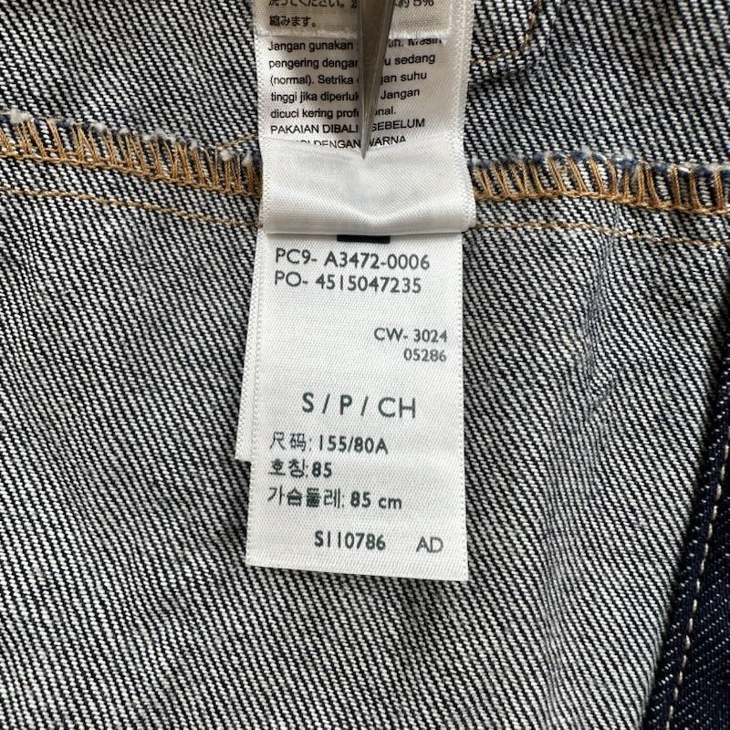 リーバイス Levi s ジャケット、上着 ジャンパー、ブルゾン Premium デニム トラッカー ジャケット 濃紺 A3472-0006 S インディゴ / インディゴ / Indigo レディース USED 古着 中古 50164904
