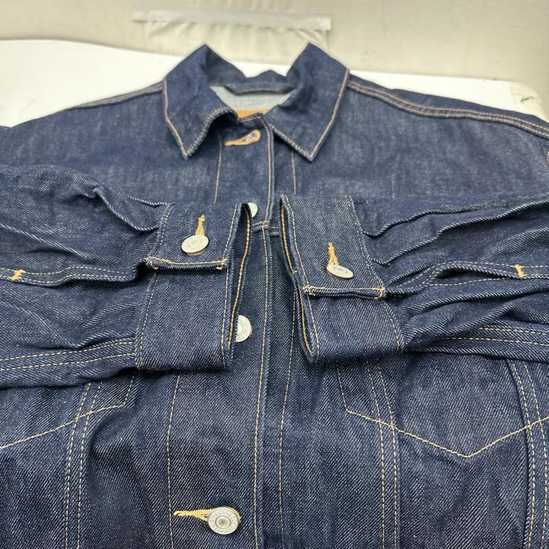 リーバイス Levi s ジャケット、上着 ジャンパー、ブルゾン Premium デニム トラッカー ジャケット 濃紺 A3472-0006 S インディゴ / インディゴ / Indigo レディース USED 古着 中古 50164904