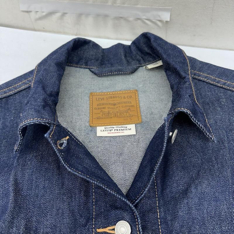 リーバイス Levi s ジャケット、上着 ジャンパー、ブルゾン Premium デニム トラッカー ジャケット 濃紺 A3472-0006 S インディゴ / インディゴ / Indigo レディース USED 古着 中古 50164904
