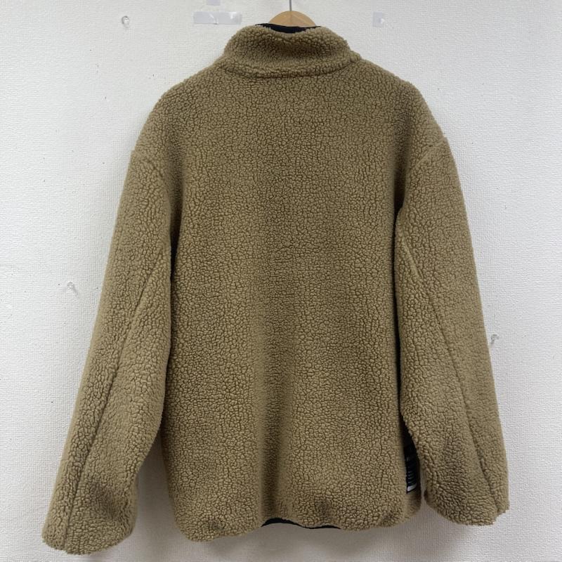 ポロジーンズカンパニー POLO JEANS COMPANY ジャケット、上着 ジャンパー、ブルゾン テディフリース ロゴパッチ ジップアップ ジャケット アウター M ベージュ / ベージュ / beige メンズ USED 古着 中古 50164909