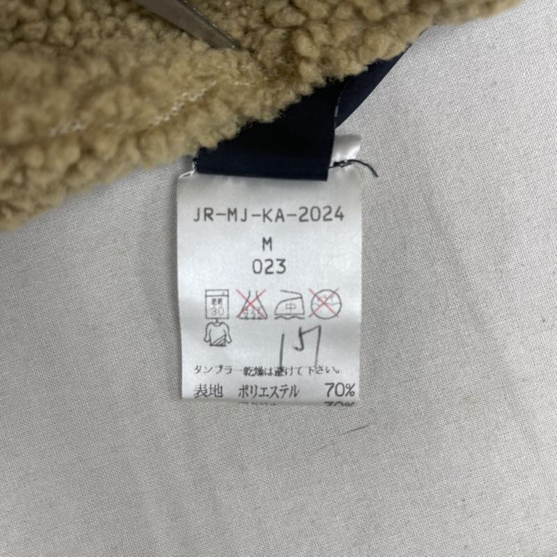 ポロジーンズカンパニー POLO JEANS COMPANY ジャケット、上着 ジャンパー、ブルゾン テディフリース ロゴパッチ ジップアップ ジャケット アウター M ベージュ / ベージュ / beige メンズ USED 古着 中古 50164909