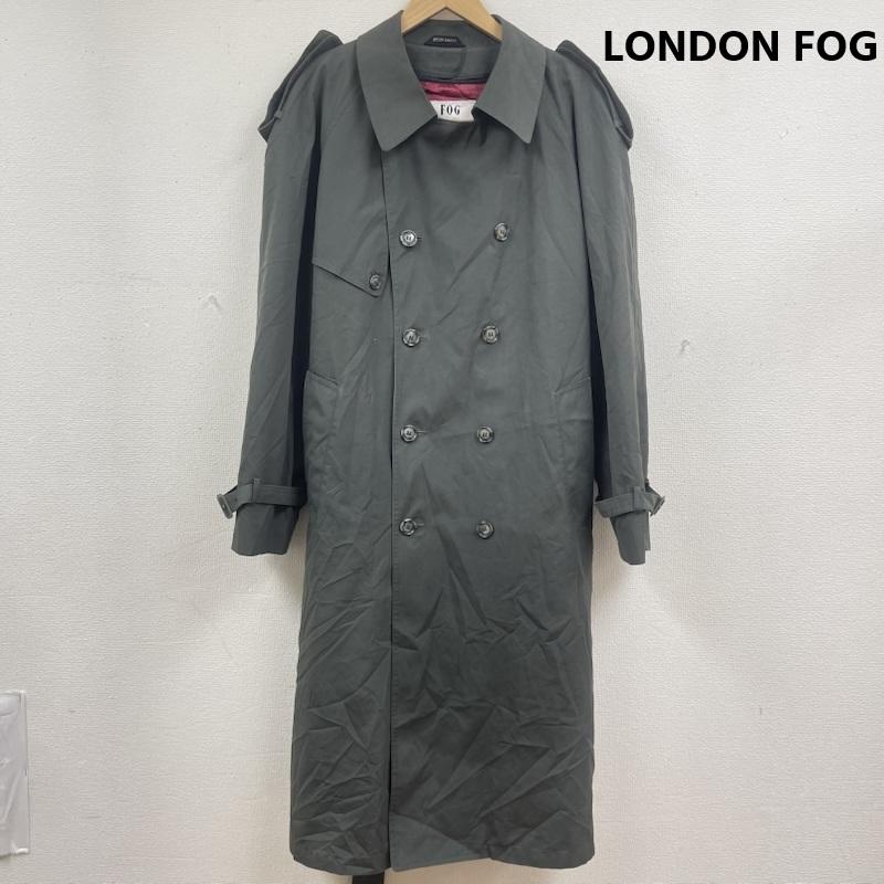 古着 USED コート コート一般 LONDON FOG ヴィンテージ ダブルブレスト トレンチ コート ダークグレー / ダークグレー / メンズ USED 古着 中古 50164911