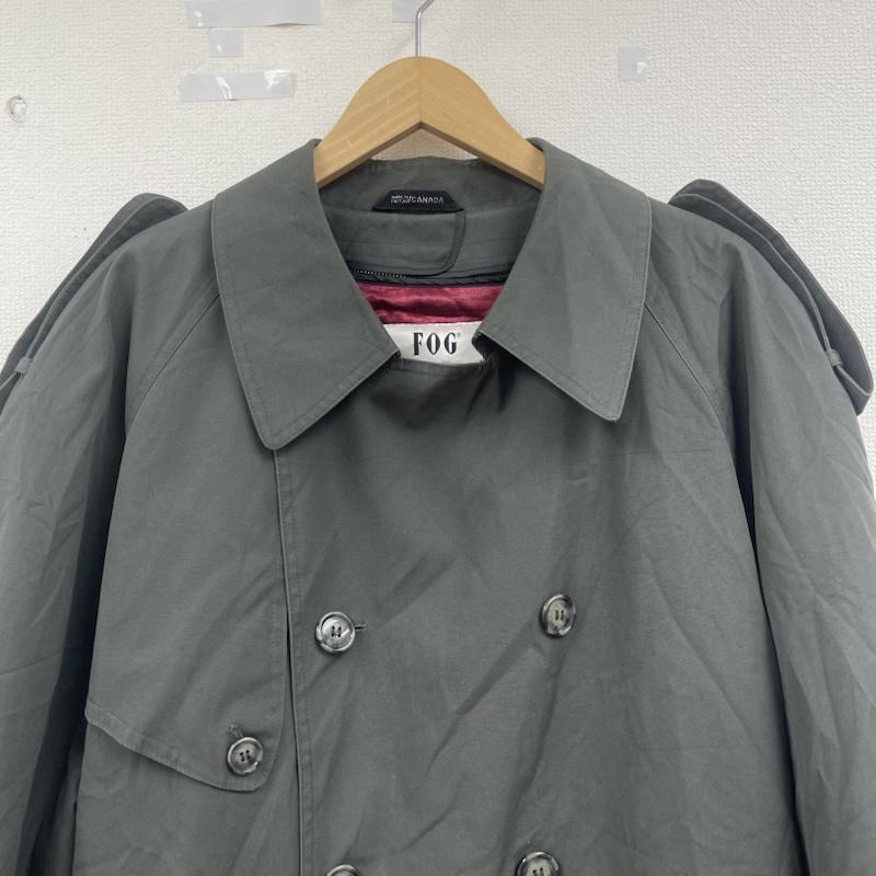 古着 USED コート コート一般 LONDON FOG ヴィンテージ ダブルブレスト トレンチ コート ダークグレー / ダークグレー / メンズ USED 古着 中古 50164911