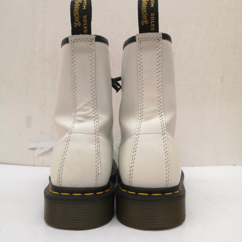 ドクターマーチン Dr.Martens ブーツ 一般 11822 8ホール ブーツ レザー UK：5 白 / ホワイト / white レディース USED 古着 中古 50164914