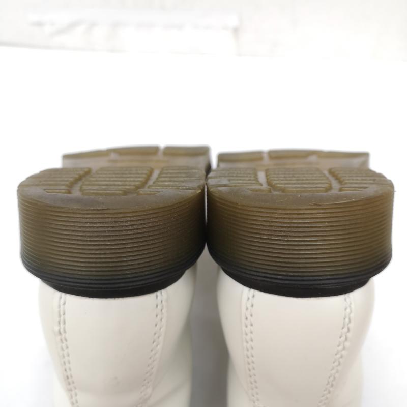 ドクターマーチン Dr.Martens ブーツ 一般 11822 8ホール ブーツ レザー UK：5 白 / ホワイト / white レディース USED 古着 中古 50164914