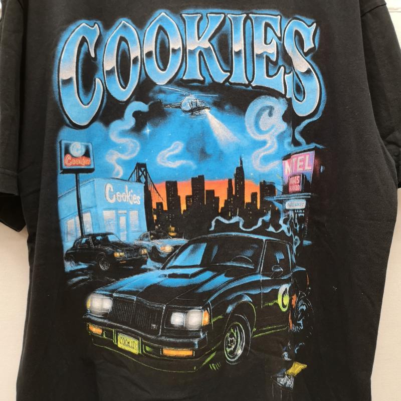 古着 USED Tシャツ 半袖 Cookies 車 CAR グラフィック プリント TEE シャツ 半袖 L 黒 / ブラック / black メンズ USED 古着 中古 50164916