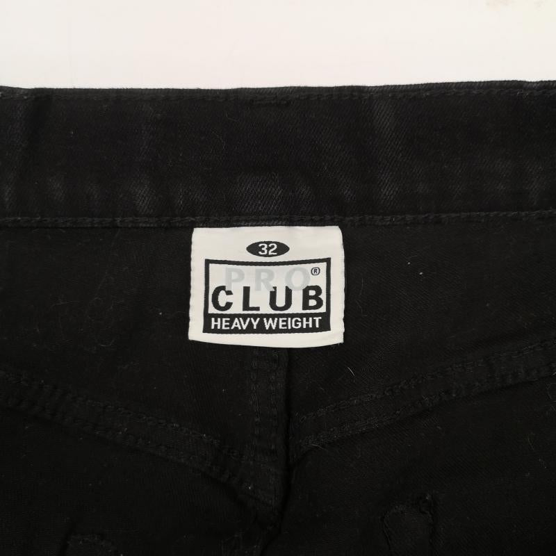 古着 USED パンツ ショートパンツ PROCLUB ヘビーウェイト オーバーサイズ バギー デニム ショート パンツ 32PC0604 32インチ 黒 / ブラック / black メンズ USED 古着 中古 50164918
