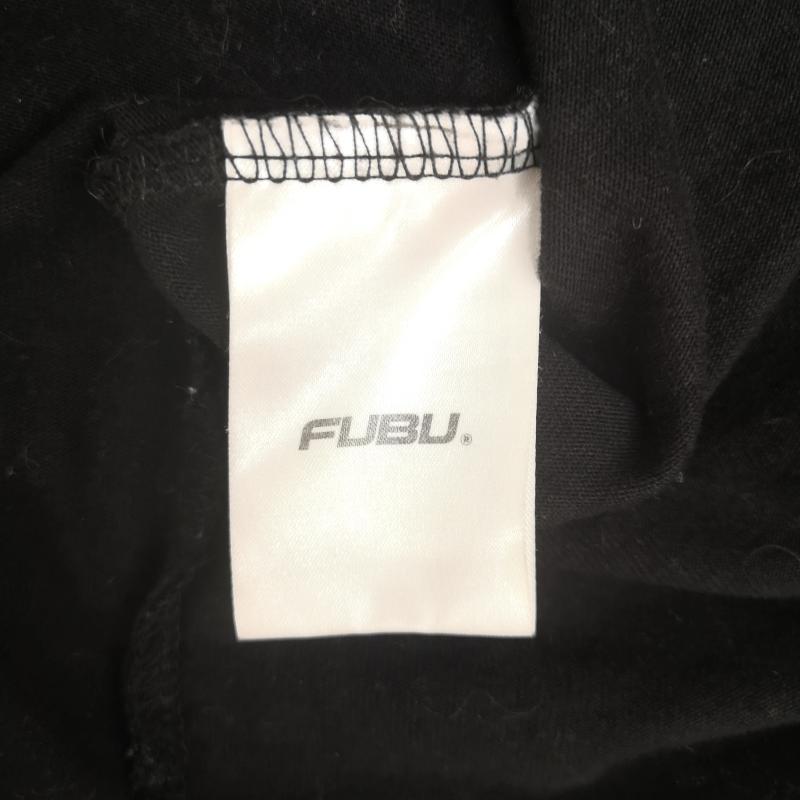 フブ FUBU Tシャツ 半袖 天竺コットン ラインストーン 装飾 半袖 Tシャツ FAM-61724 L 黒 / ブラック / black メンズ USED 古着 中古 50164921