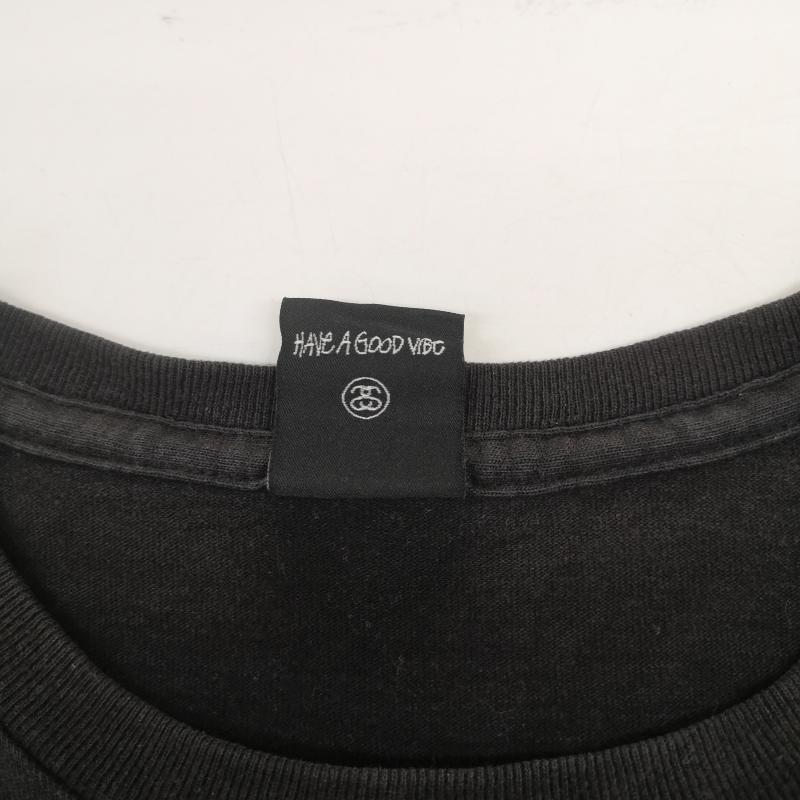 ステューシー STUSSY Tシャツ 半袖 ネオンカラー クラシック フォトグラフィック プリント Fresh Classic 半袖Tシャツ M 黒 / ブラック / black メンズ USED 古着 中古 50164923