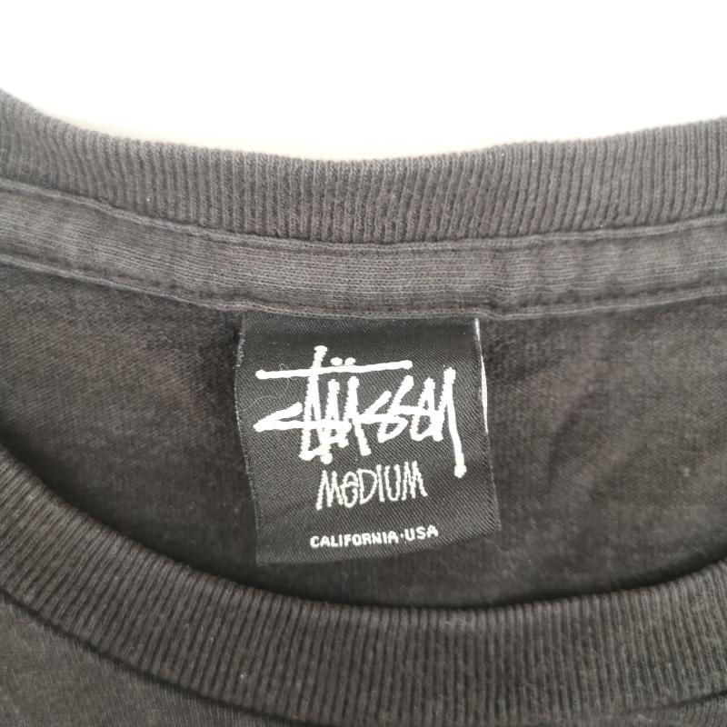 ステューシー STUSSY Tシャツ 半袖 ネオンカラー クラシック フォトグラフィック プリント Fresh Classic 半袖Tシャツ M 黒 / ブラック / black メンズ USED 古着 中古 50164923