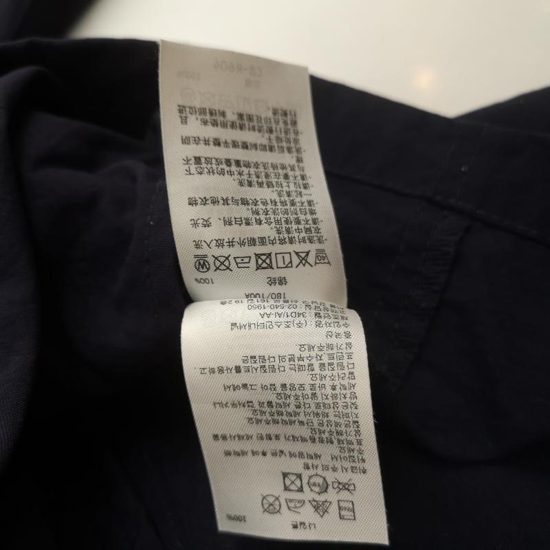 チャンピオン Champion ジャケット、上着 ジャケット、ブレザー 20SS アーチロゴ 刺繡 スタンドカラー仕様 立襟 ナイロンジャケット C8-R604 L 紺 / ネイビー / navy メンズ USED 古着 中古 50164925