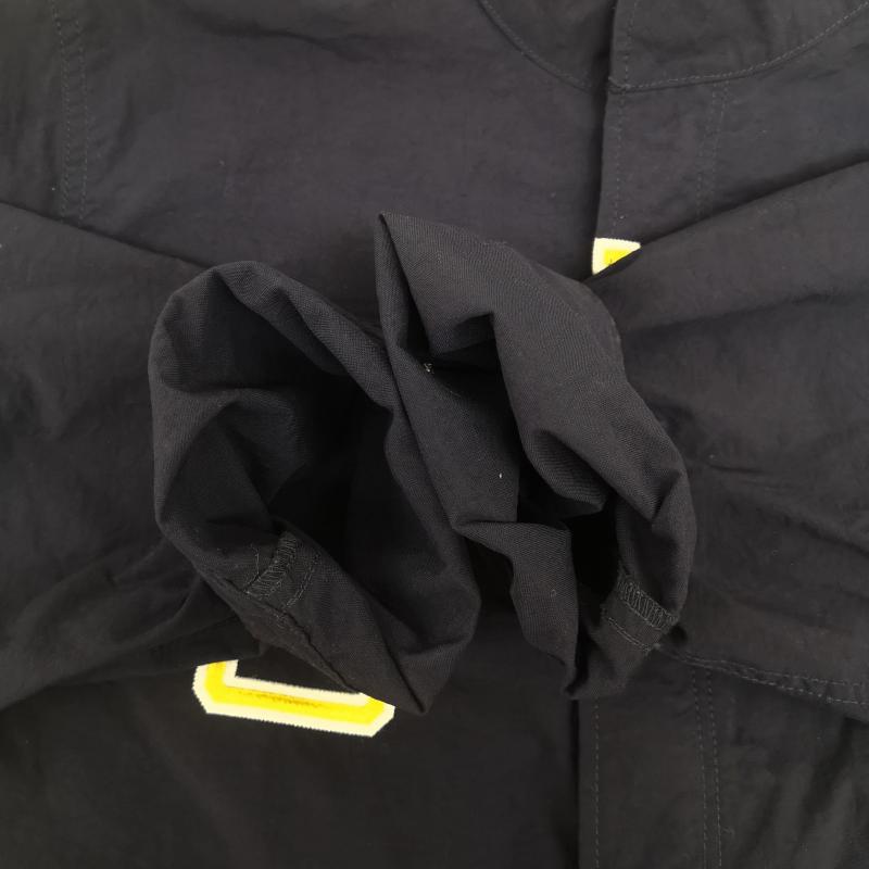 チャンピオン Champion ジャケット、上着 ジャケット、ブレザー 20SS アーチロゴ 刺繡 スタンドカラー仕様 立襟 ナイロンジャケット C8-R604 L 紺 / ネイビー / navy メンズ USED 古着 中古 50164925