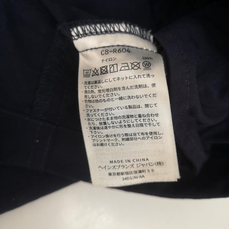 チャンピオン Champion ジャケット、上着 ジャケット、ブレザー 20SS アーチロゴ 刺繡 スタンドカラー仕様 立襟 ナイロンジャケット C8-R604 L 紺 / ネイビー / navy メンズ USED 古着 中古 50164925