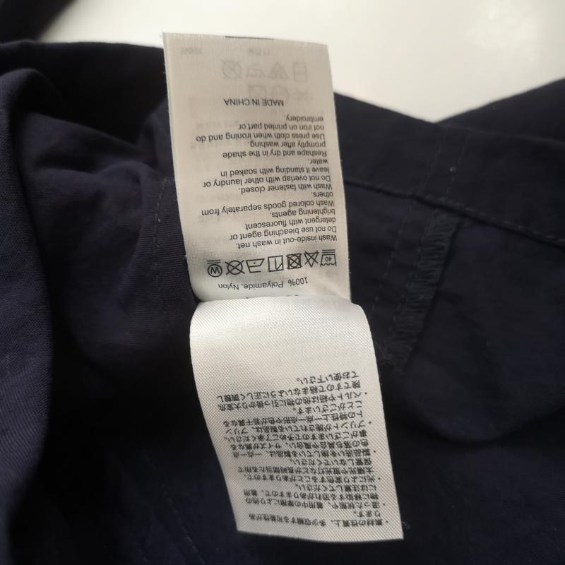 チャンピオン Champion ジャケット、上着 ジャケット、ブレザー 20SS アーチロゴ 刺繡 スタンドカラー仕様 立襟 ナイロンジャケット C8-R604 L 紺 / ネイビー / navy メンズ USED 古着 中古 50164925