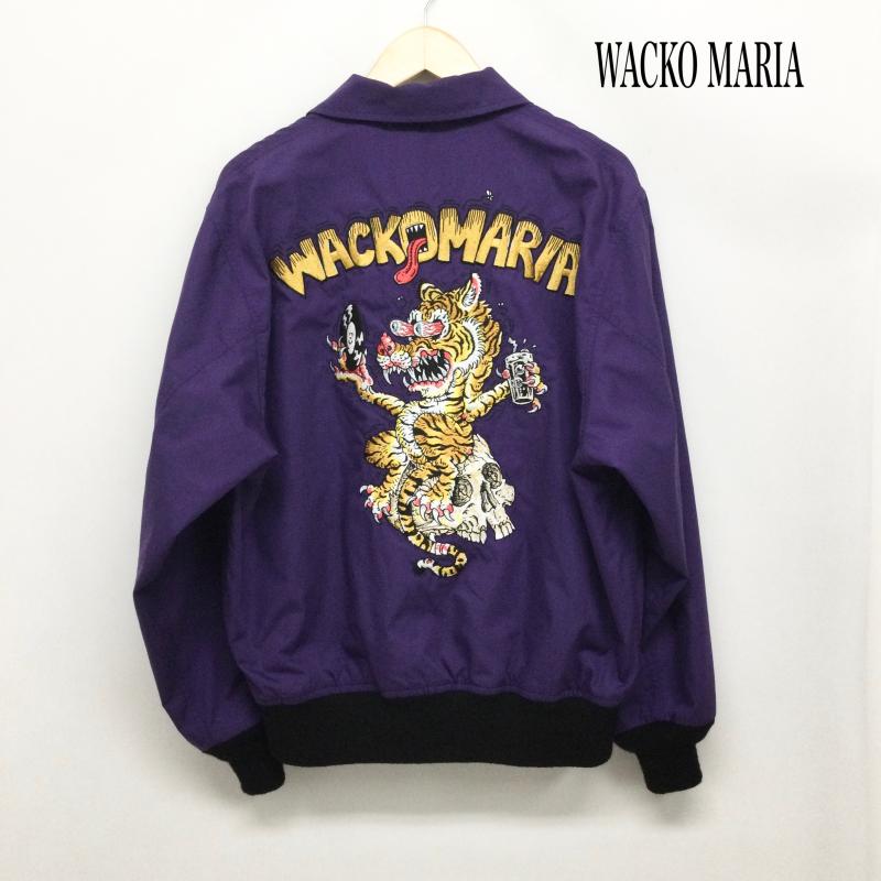 ワコマリア WACKO MARIA ジャケット、上着 ジャンパー、ブルゾン ワコマリア ティムリーハイ ベトジャン M 刺繍 紫 / パープル / purple メンズ USED 古着 中古 50164929