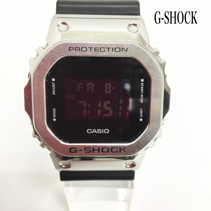 ジーショック G-SHOCK 腕時計 デジタル CASIO G-SHOCK GM-5600 カシオ CASIO G-SHOCK 腕時計 - 銀 / シルバー / silver color X 黒 / ブラック / black メンズ USED 古着 中古 50164937