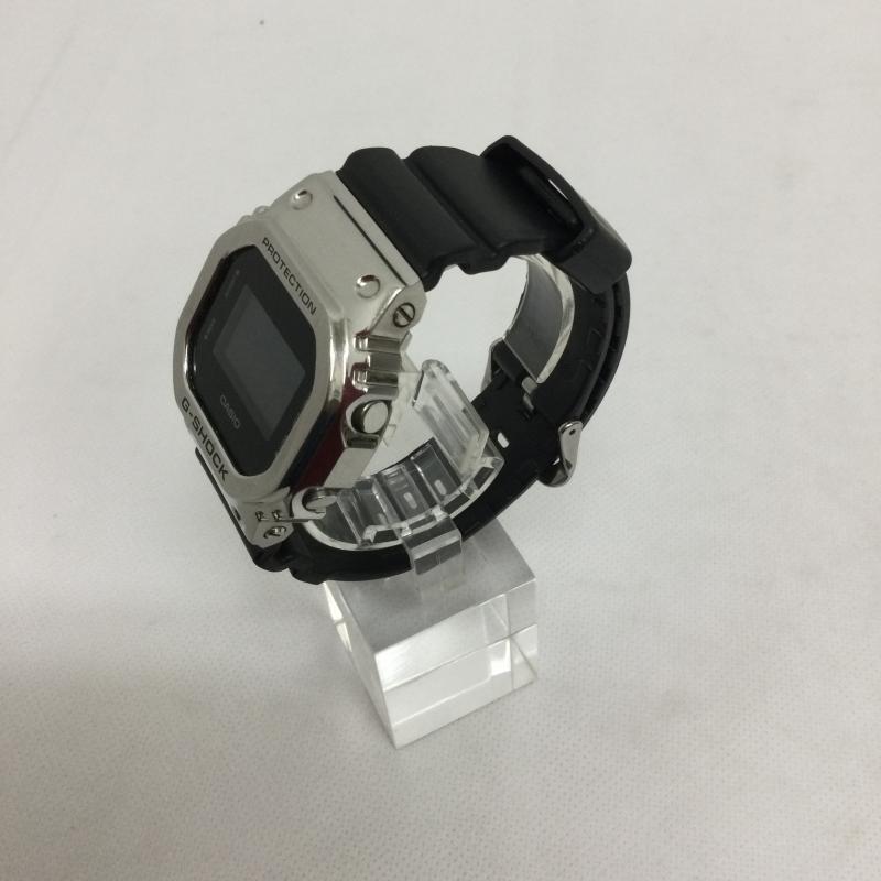 ジーショック G-SHOCK 腕時計 デジタル CASIO G-SHOCK GM-5600 カシオ CASIO G-SHOCK 腕時計 - 銀 / シルバー / silver color X 黒 / ブラック / black メンズ USED 古着 中古 50164937